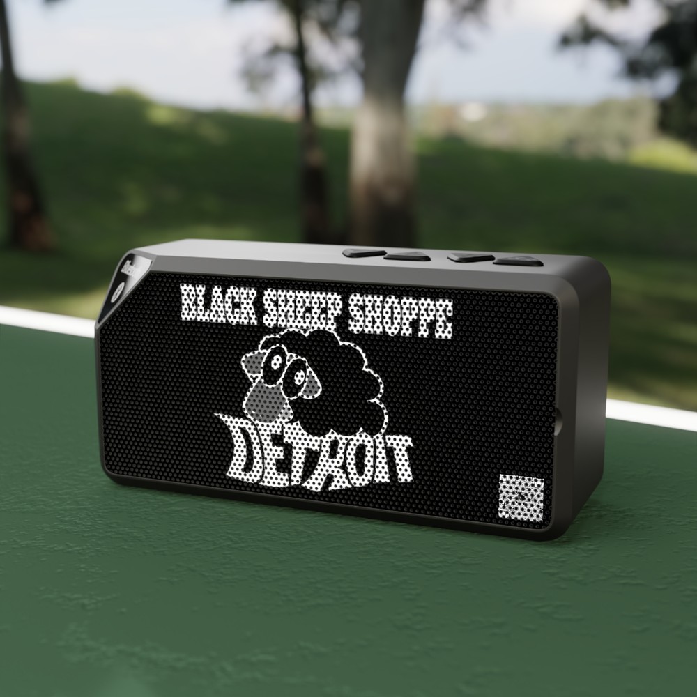 Black Sheep Shoppe Detroit Bluetooth Speaker
