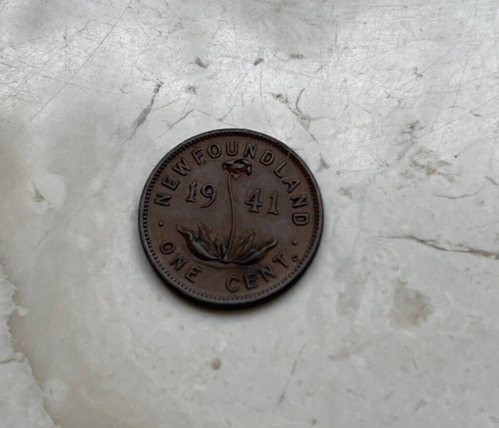 1941 Newfoundland 1 One Cent