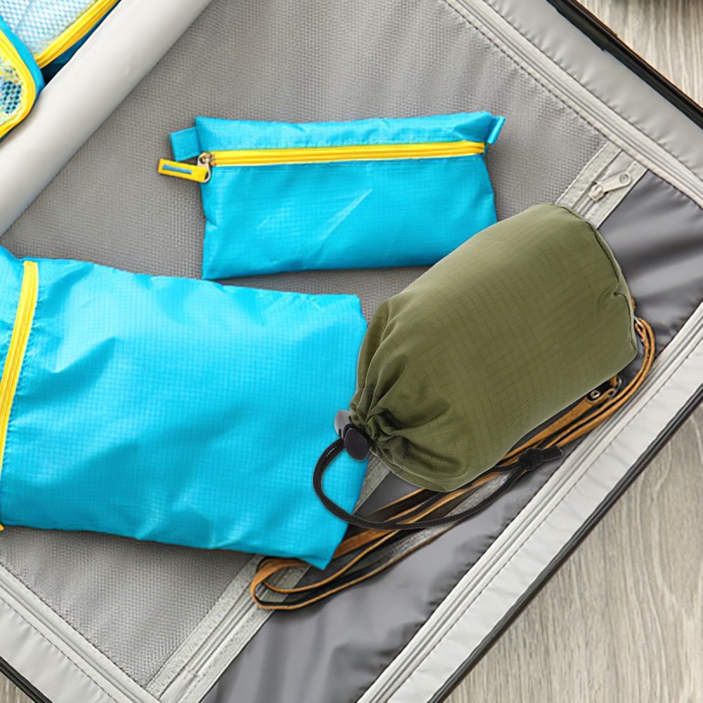 Small Waterproof Drawstring Bag Compression Stuff Sack Raincoat