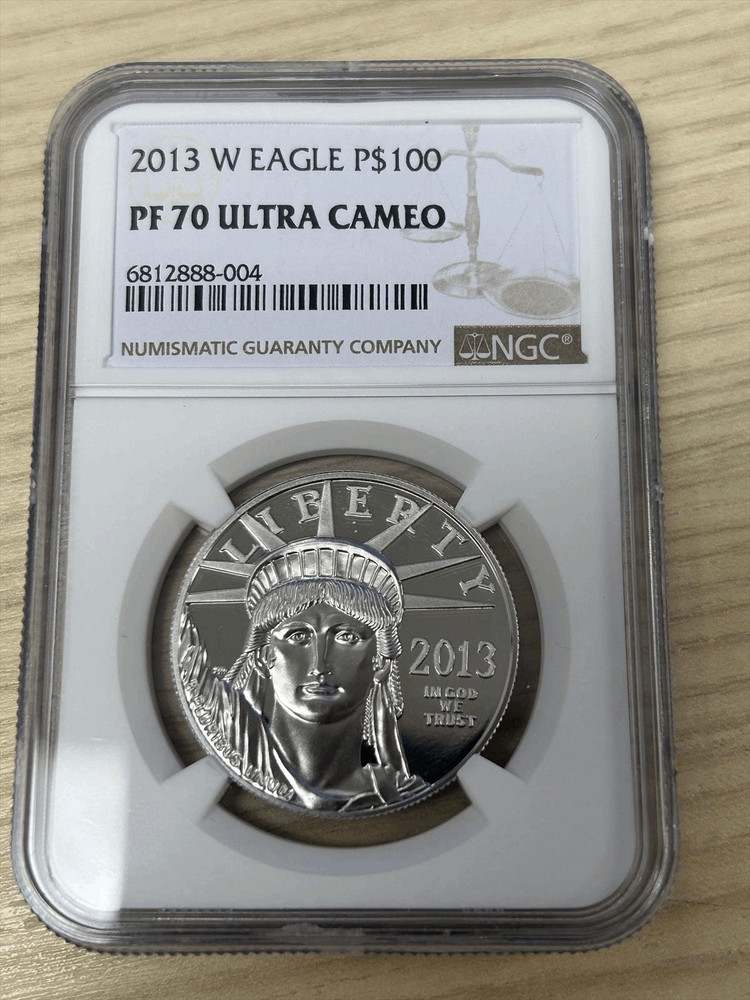 2013 $100 Proof Platinum Eagle NGC PF 70