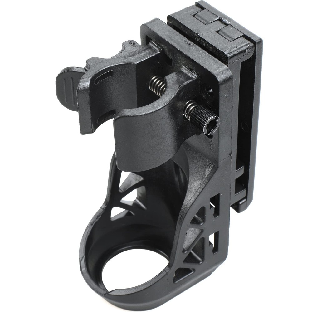 Adjustable Flashlight Holster for Belt - Rotatable Torch Holder with Side Lock S
