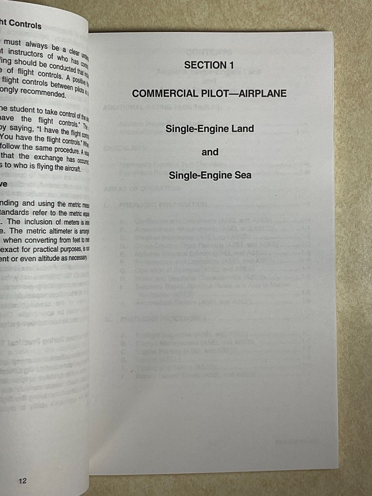 Cessna Pilot Safety-Commercial Pilot Flight Instructor Practical Test Standards