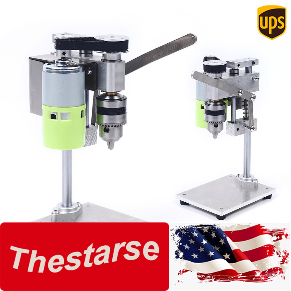 Mini Drill Press Bench Small electric Drill Machine Work Bench Variable Speed