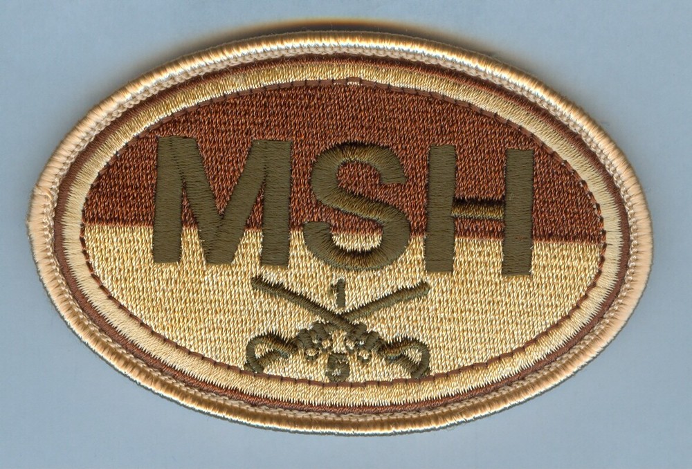 US ARMY: 5th SQUADRON / 1st CAVALRY (MSH) .... DESERT COLOR PATCH ... MINT