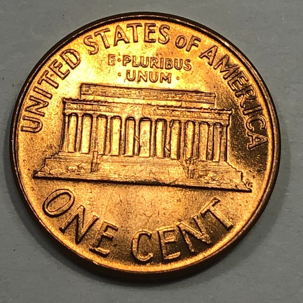 1968 D - Lincoln Memorial Cent
