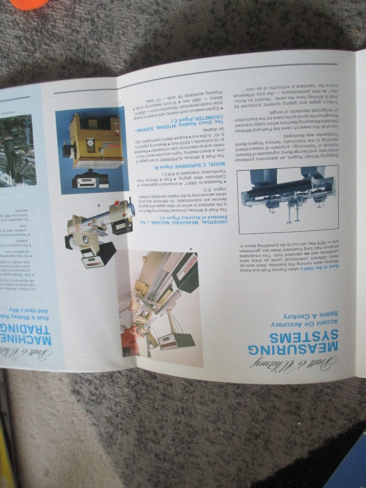 Pratt & Whitney Machine Tool Catalog No. MT156 +Modernization Lit