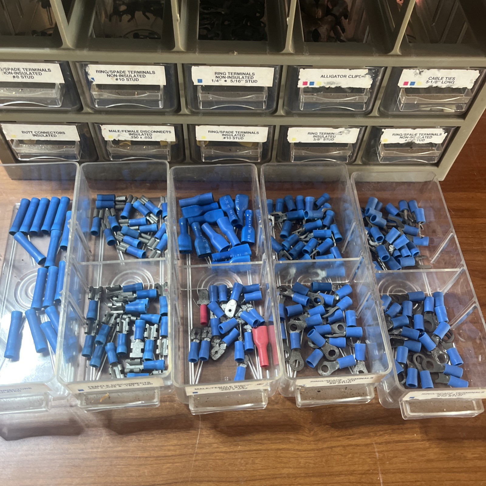 Vintage 1978 D.R.I. Industries Eden Prairie MN Electronics Parts Bin Lot Orignal