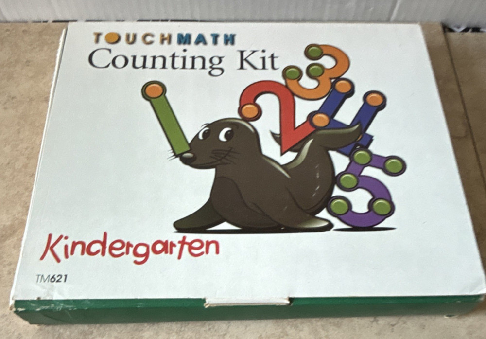 TouchMath Kindergarten Counting Kit TM621 with Guide & Activity Masters