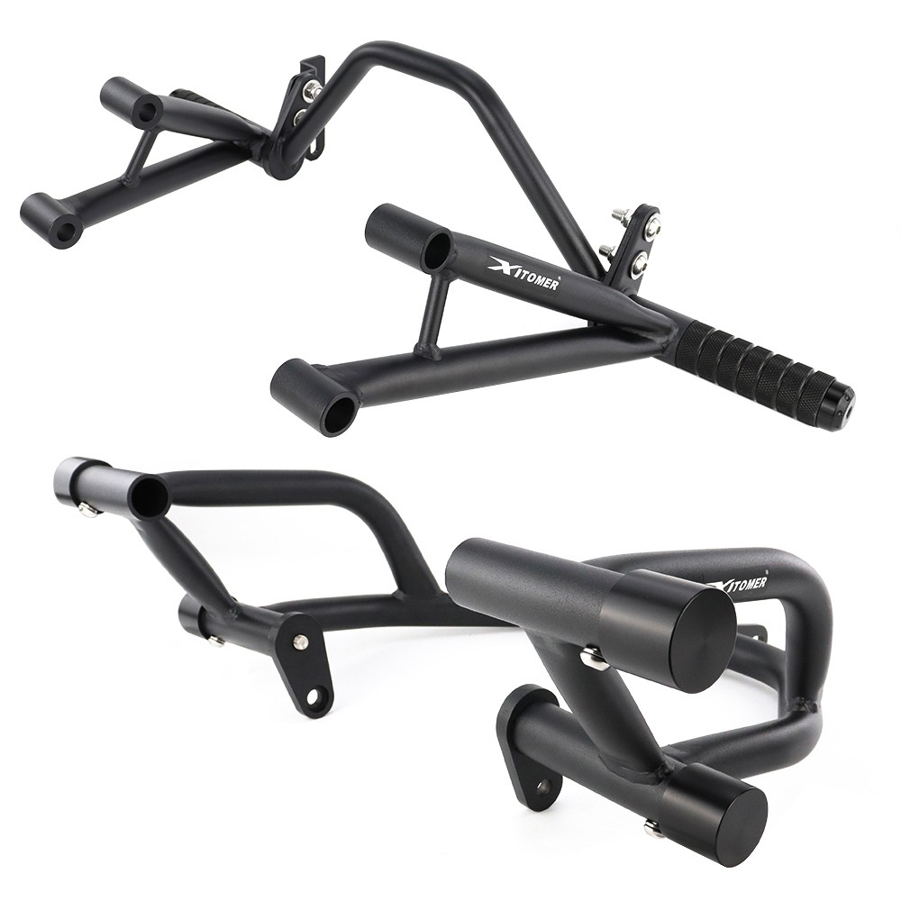 Front Crash Cage Peg Support Stunt Fit For Kawasaki NINJA ZX-6R ZX636 2009-2025