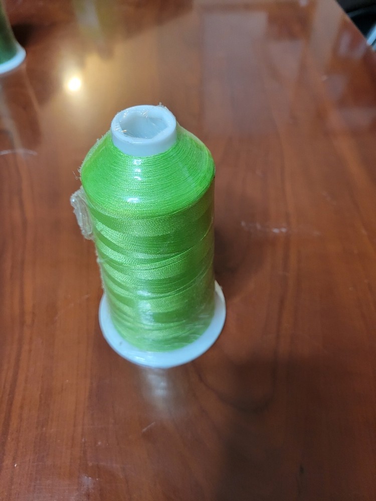 Coates Embroidery Thread - 5000 Yds - Lime