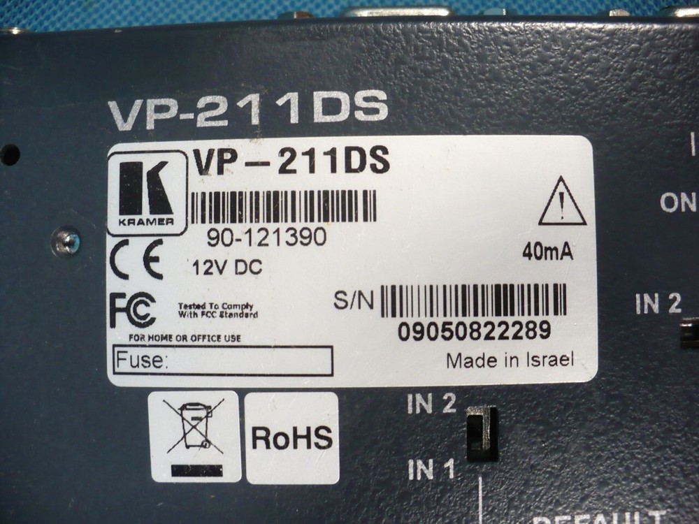 Kramer Tools VP-211DS Automatic VGA / Audio Switcher