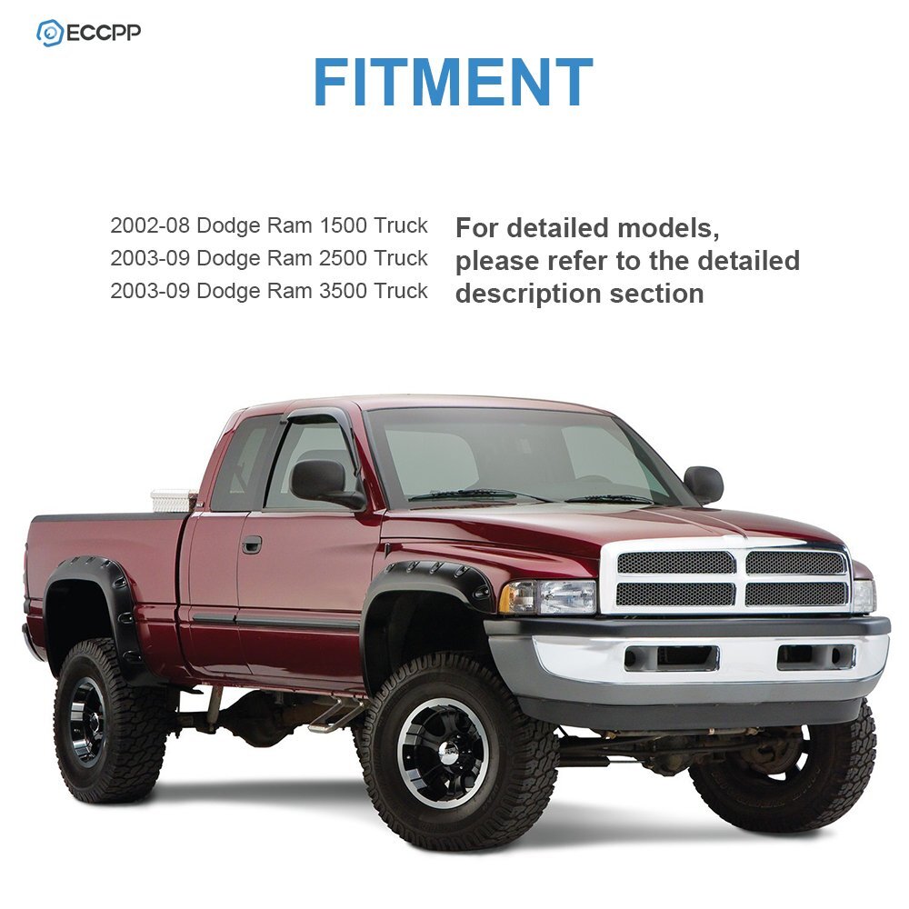 Driver Side Power Heated Tow Mirror For 03-08 Dodge RAM 1500 2500 3500 Black