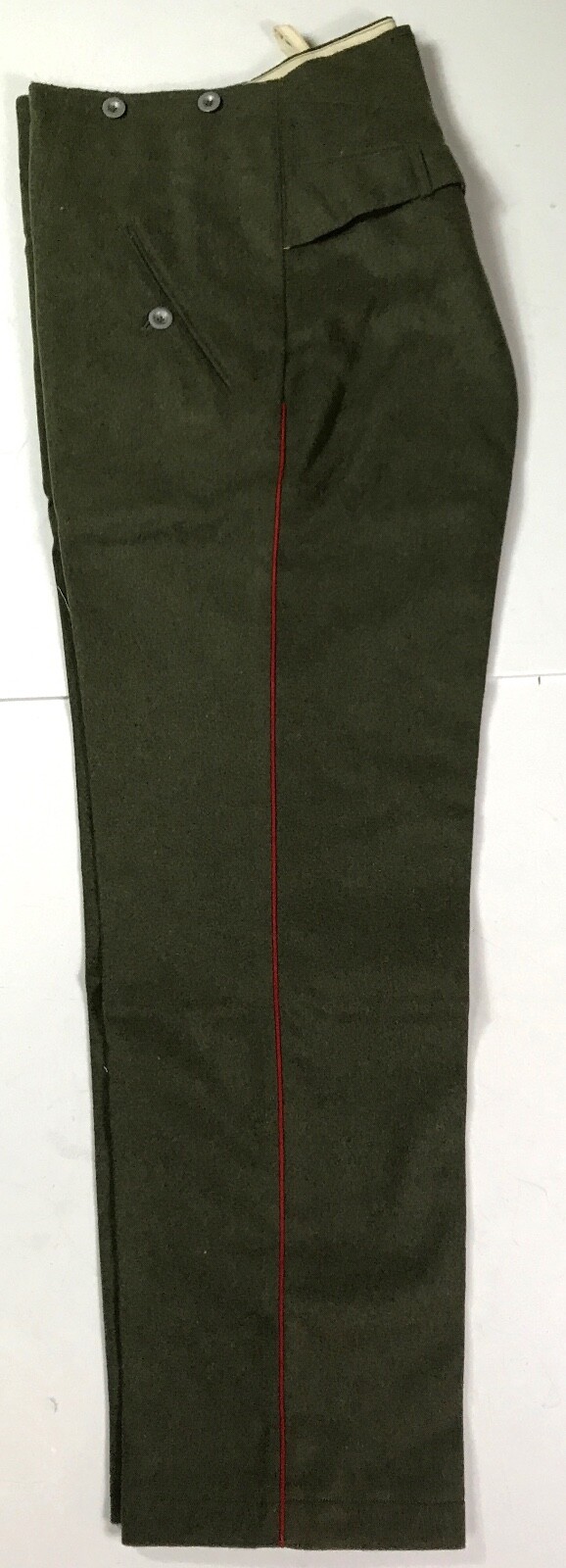 WWI GERMAN M1907 INFANTRY FIELD GREY WOOL TROUSERS-XLARGE 38 WAIST