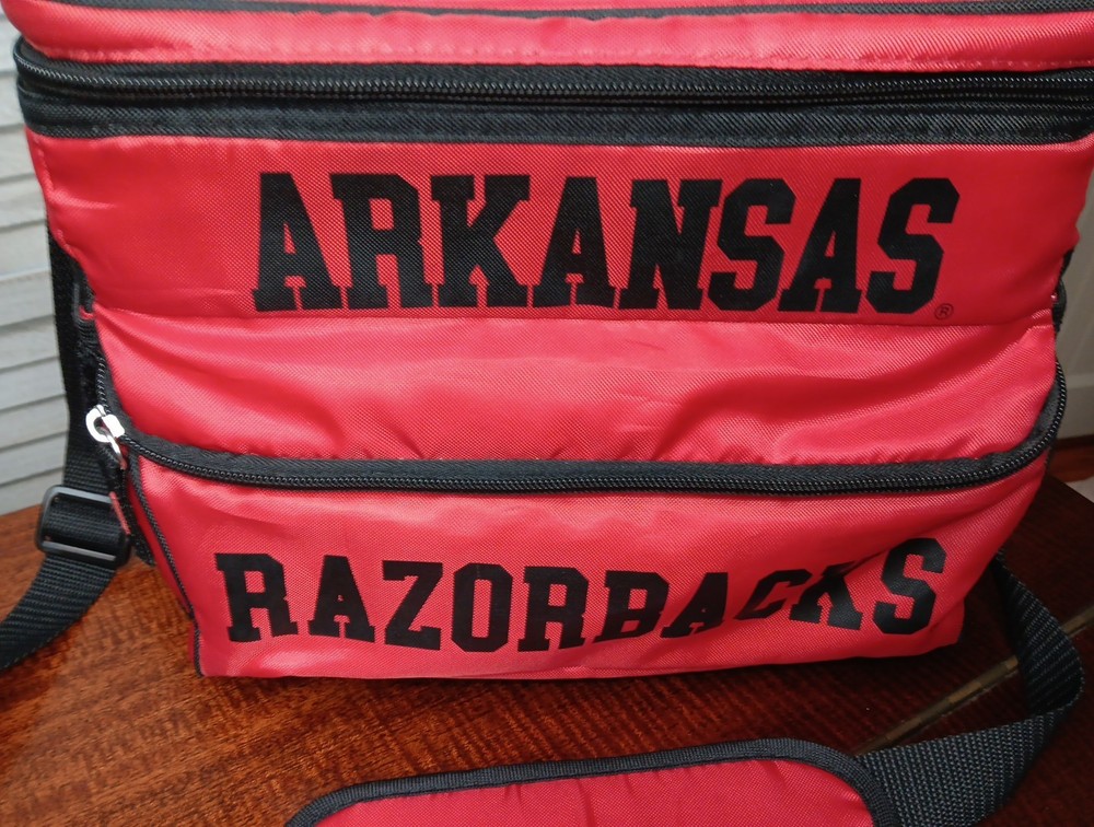 Arkansas Razorbacks Olivet Drink Cooler - Removable Plastic Insert NCAA