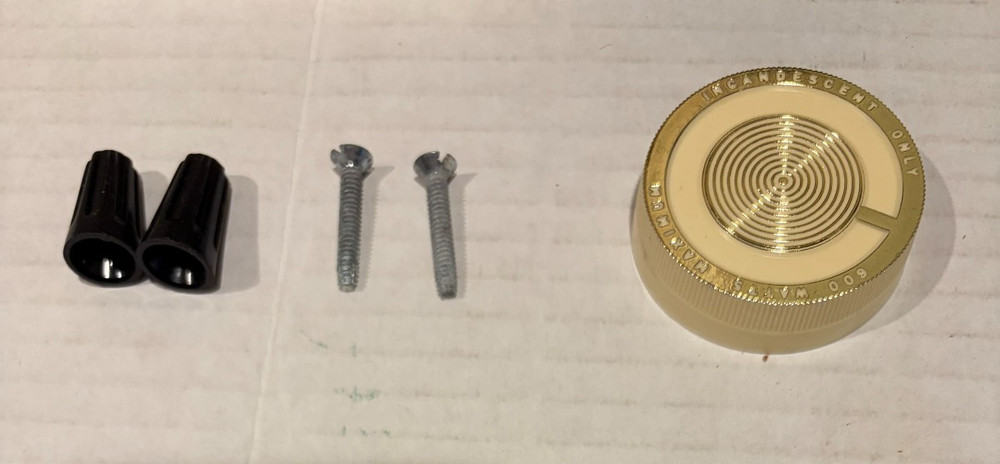 Mood Master Light Dimmer Switch Model PP-600 Electronic Solid State 600w 120v