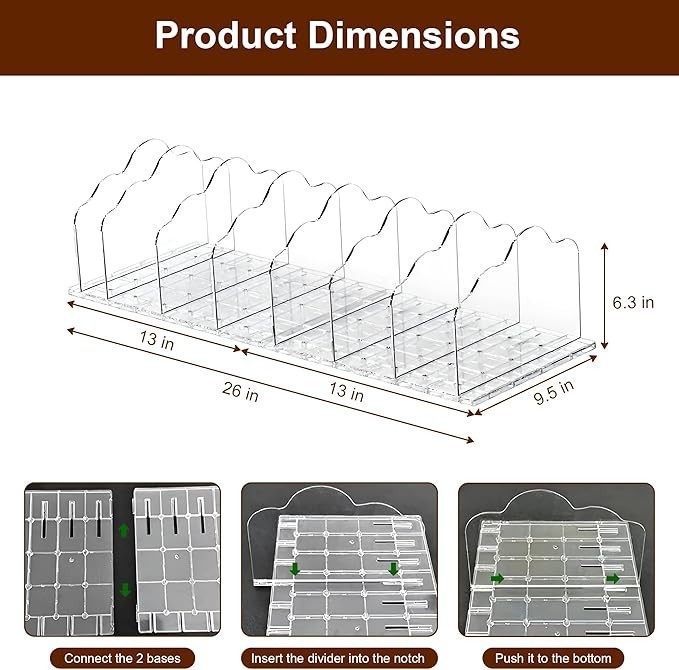 Purse organizer rack