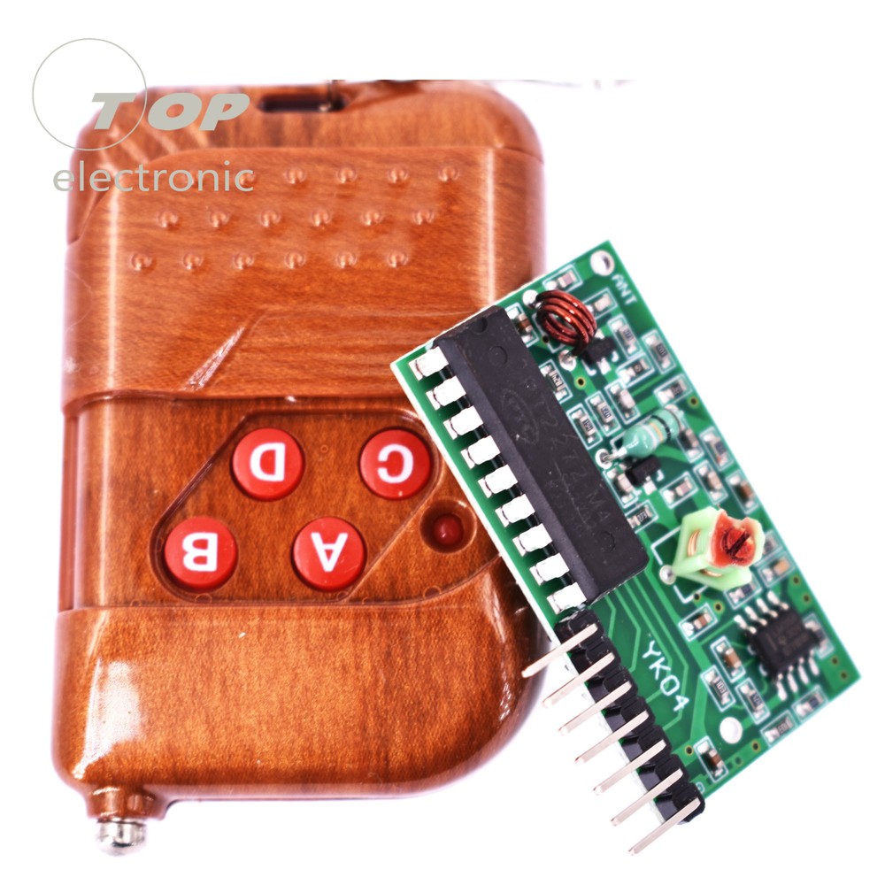 PT2264 4 CH Key Wireless Remote Control 315MHZ Receiver module M21