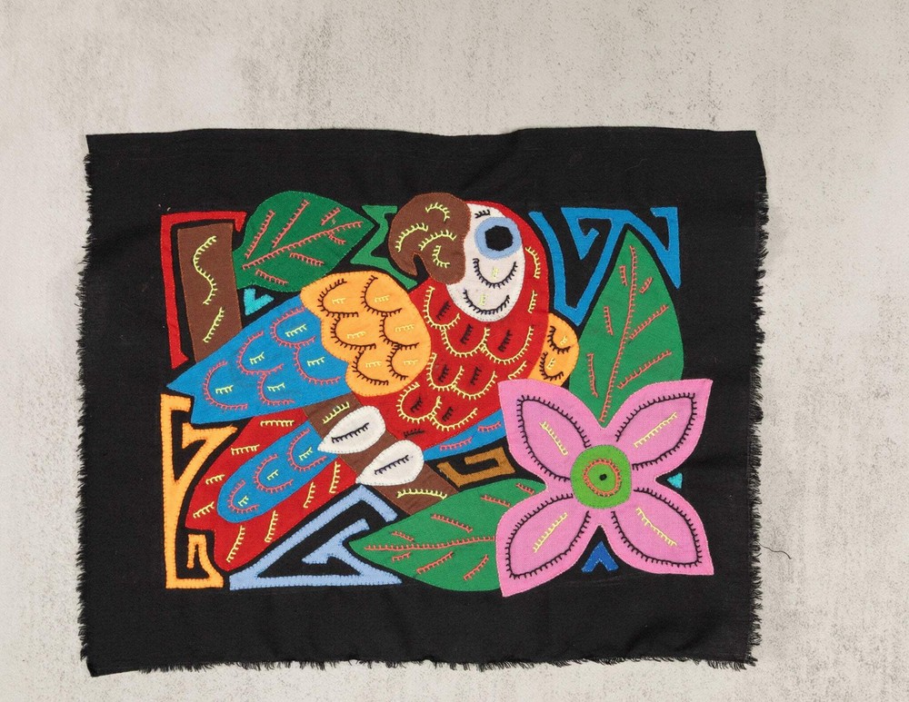 Multicolor Bird Red And Blue Molita