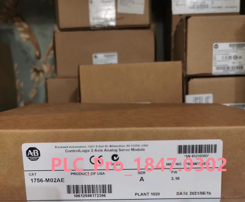 1756M02AE New unopened AllenBradley 1756-M02AE SER A ControlLogix 2-Axis Encoder