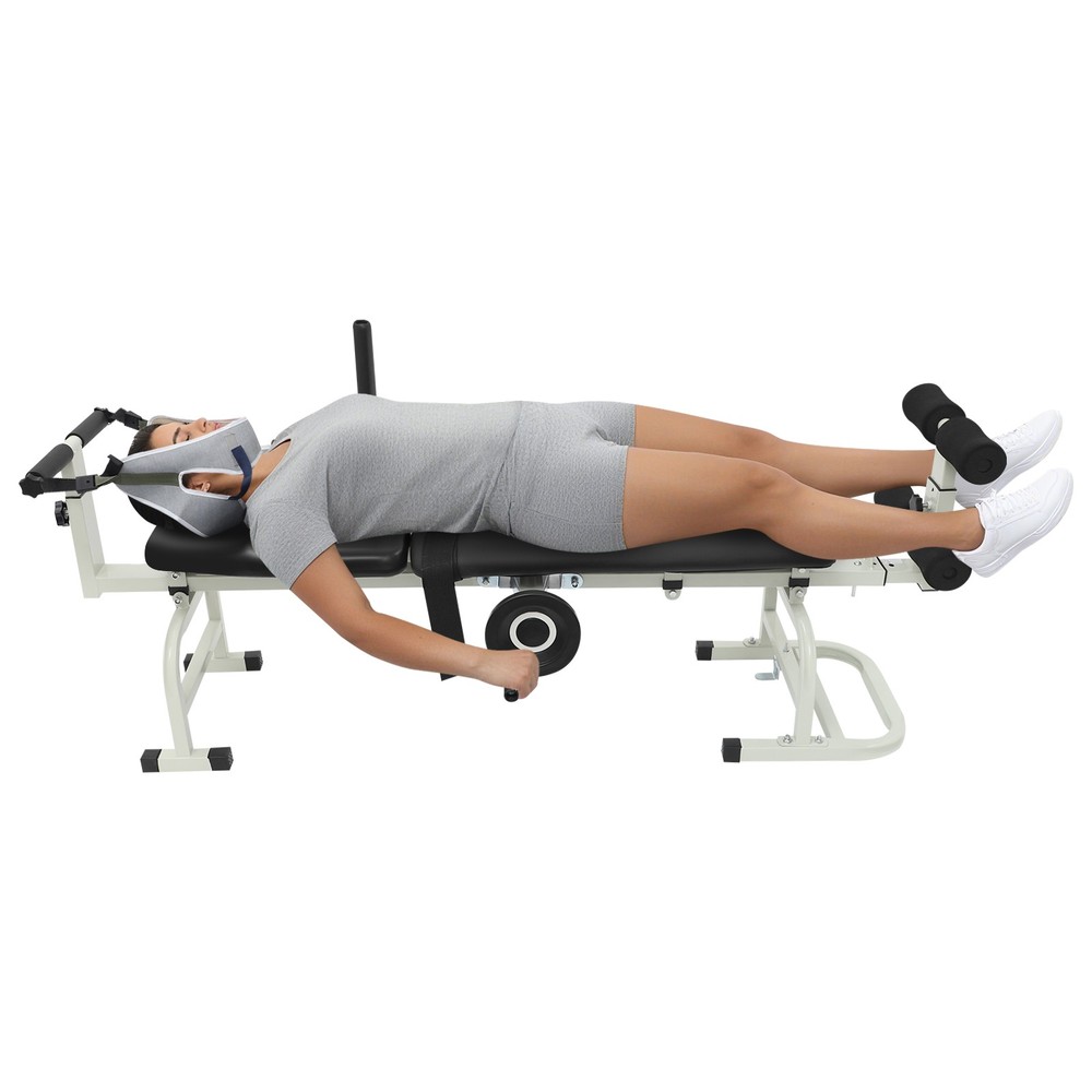 Back Stretch Bench, Multifunctional Neck Stretcher Cervical Stretch Device