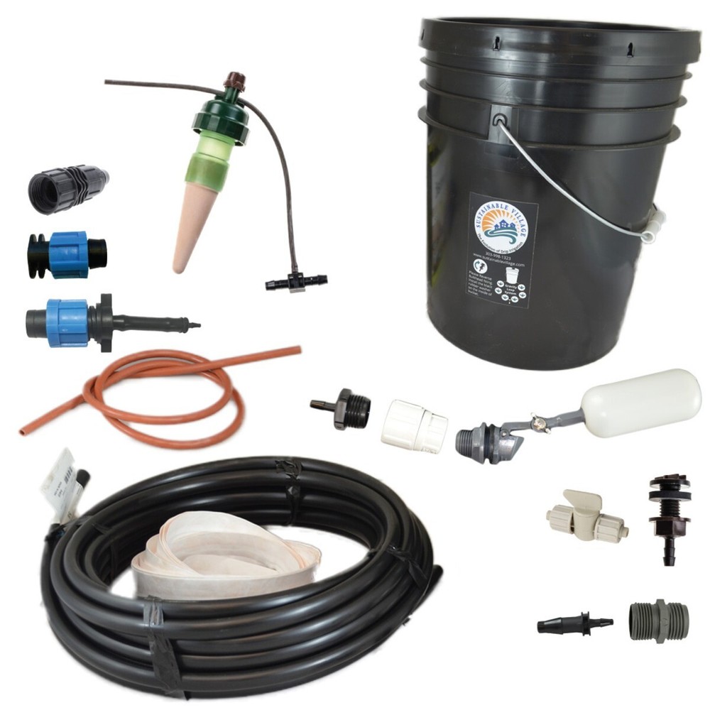 Blumat Gravity Watering Kit - Complete 4x8 Backyard Automatic Irrigation System