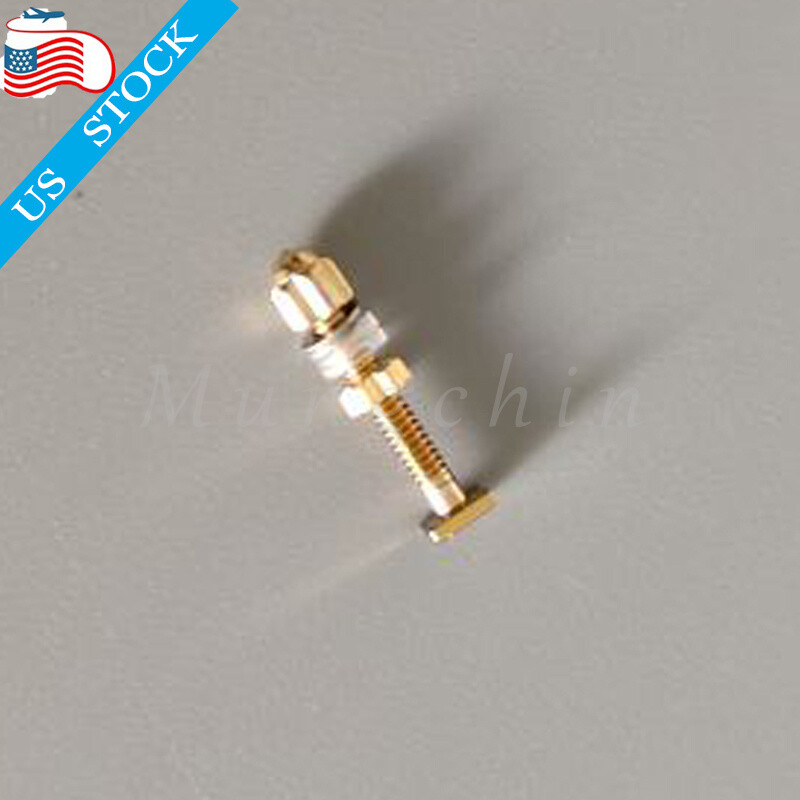 2* Replacement Square Screw Bolt For C ar tier Eyeglasses Frame Gold Size Small