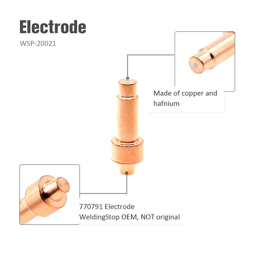 ForAir Force 12ci Plasma Torch Tips Electrode Head Accessories