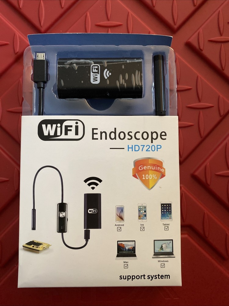 WiFi Endoscope HD 720P camera, new.