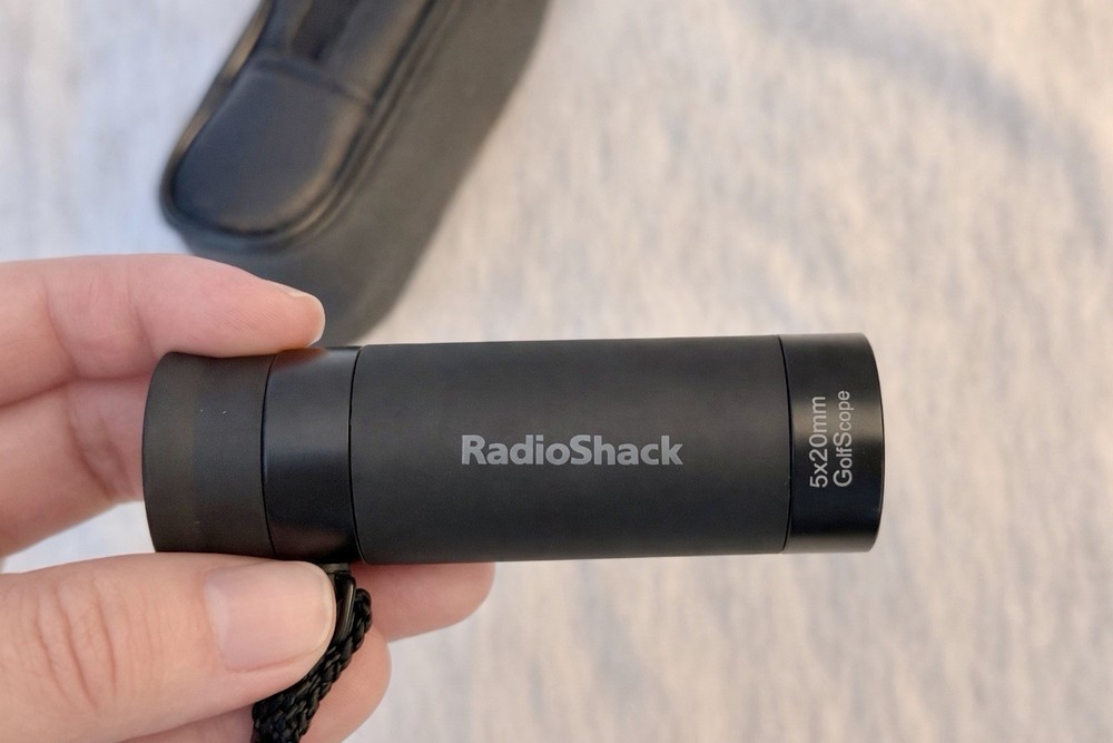 RadioShack 5x20mm Monocular GolfScope Compact Pocket Scope w/ Case