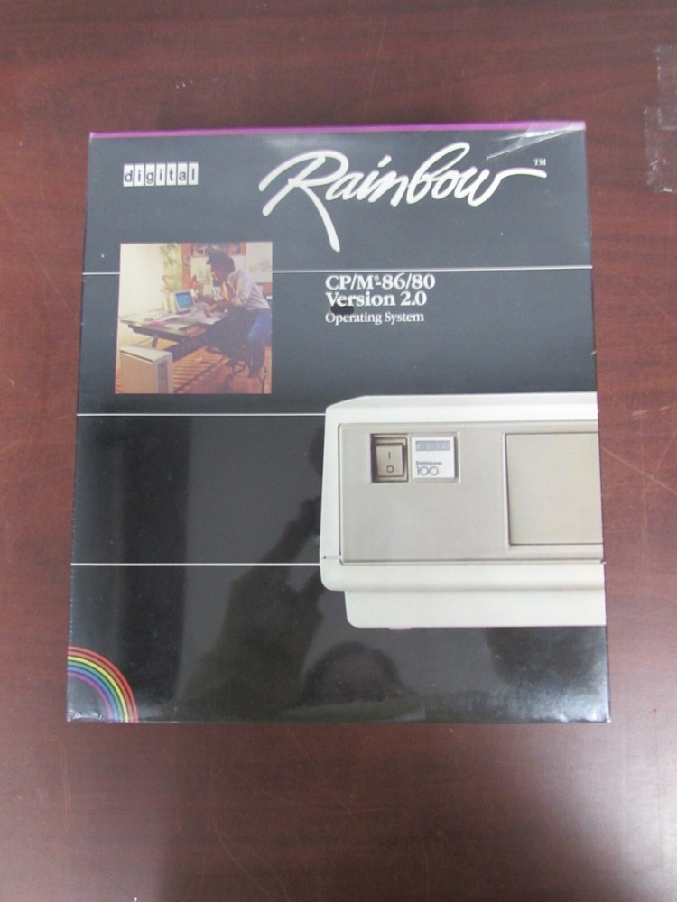 SEALED DIGITAL RAINBOW CP/M-86/80 VERSION 2.0 OPERATING SYSTEM (12D)