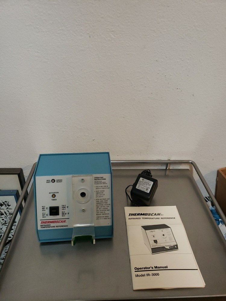 Thermoscan Model IR-3000 Infrared Temp. Reference