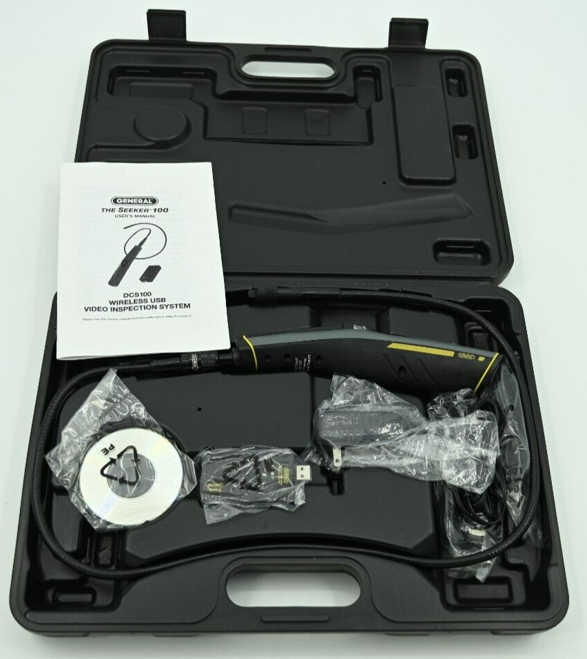 General Tools DCS100 Seeker 100 Wireless USB Video Inspection System
