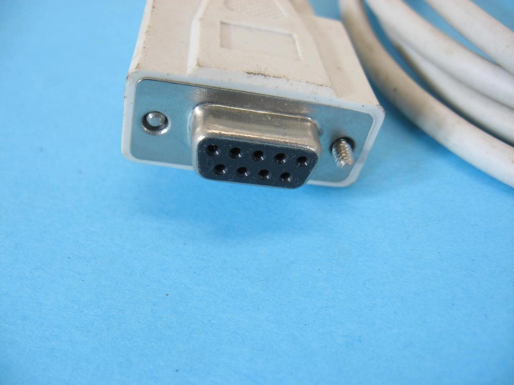6ft. Serial Computer Cable DB9-F x DB25M Data 72"