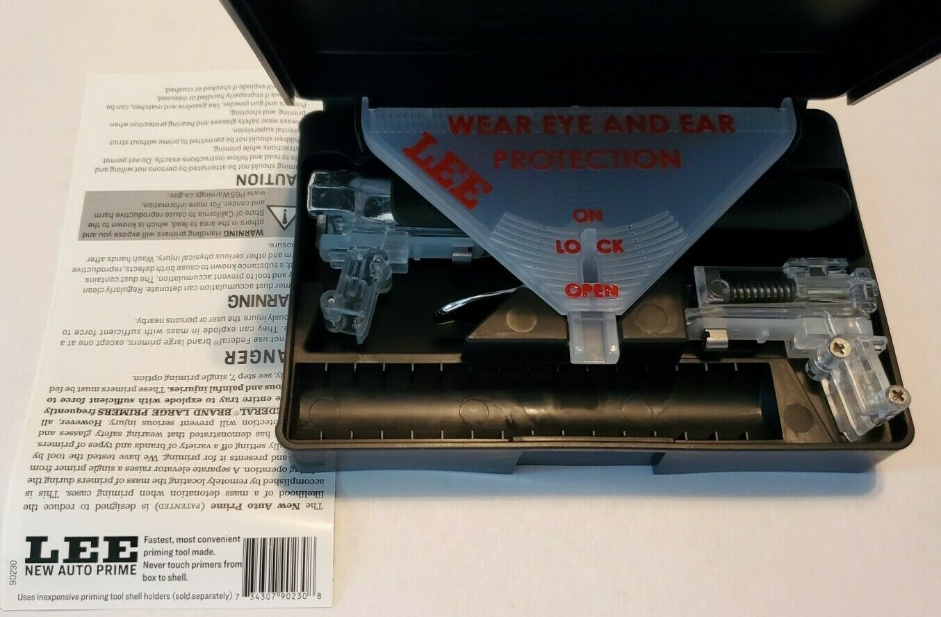 Lee 90230 NEW Auto Prime Hand Held Priming Gunsmith Tool *Fast Shipping*