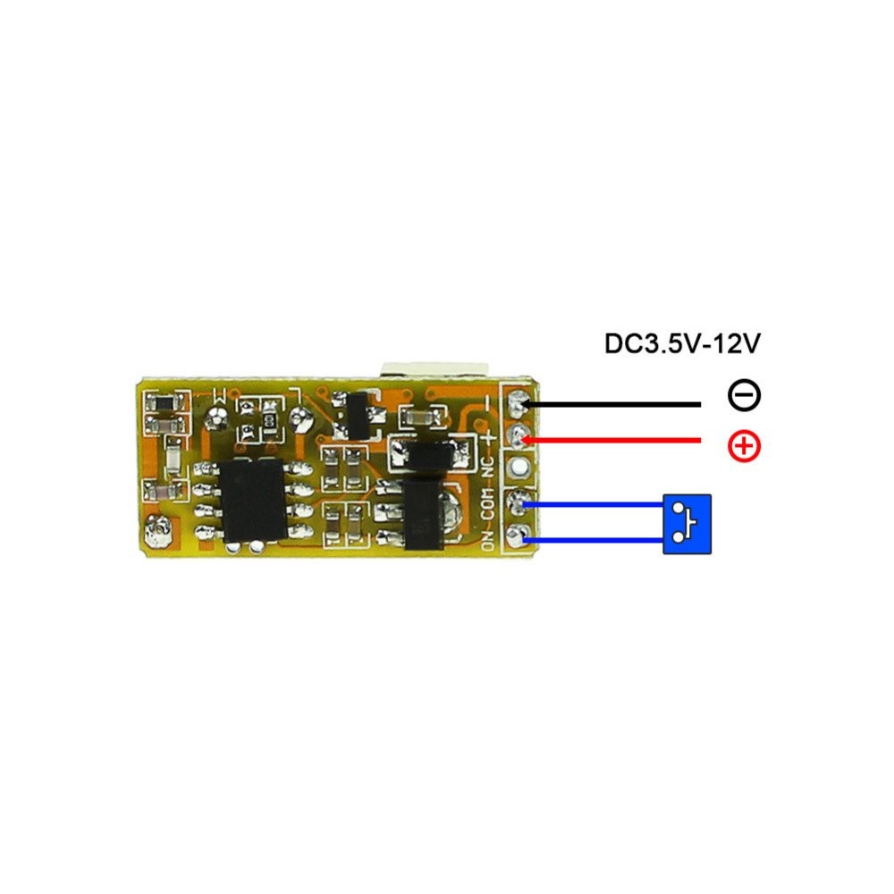 Mini Remote Relay 12V Wireless Control Switch, 433Mhz Remote...