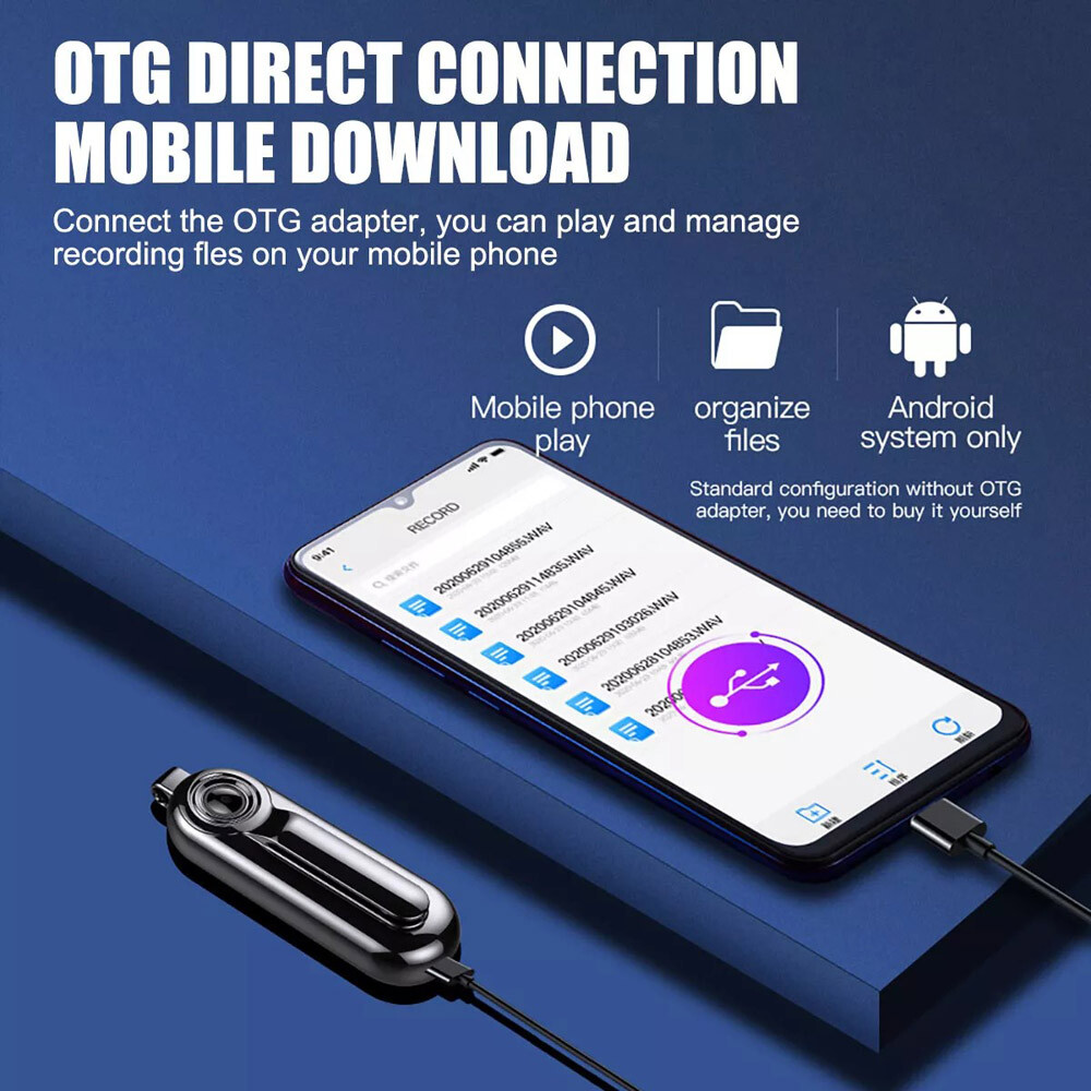 Necklace Camera Mini Full HD Video Audio Voice Recording Wearable Small Recorder