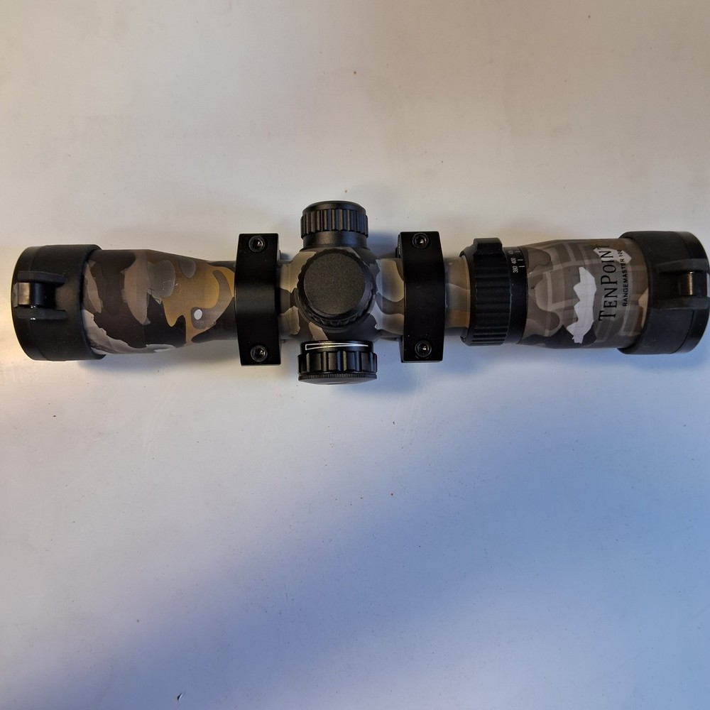 TenPoint Rangemaster 100 Camo Crossbow Scope Lighted Green/Red