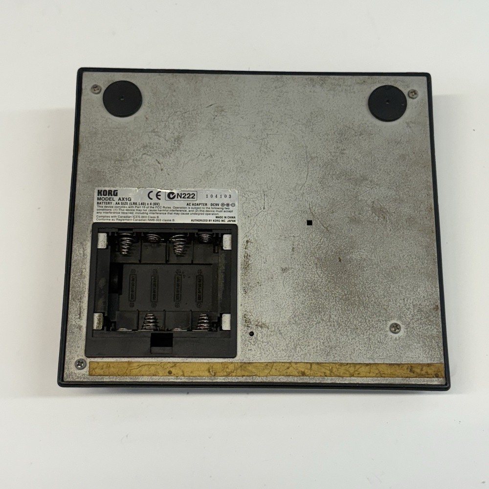 Korg AX1G ToneWorks Multi-Effects Guitar Hyper Processor Pedal Sampling Looping