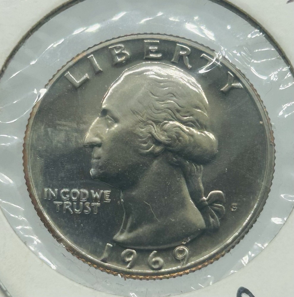 1969-S Proof Washington Quarter
