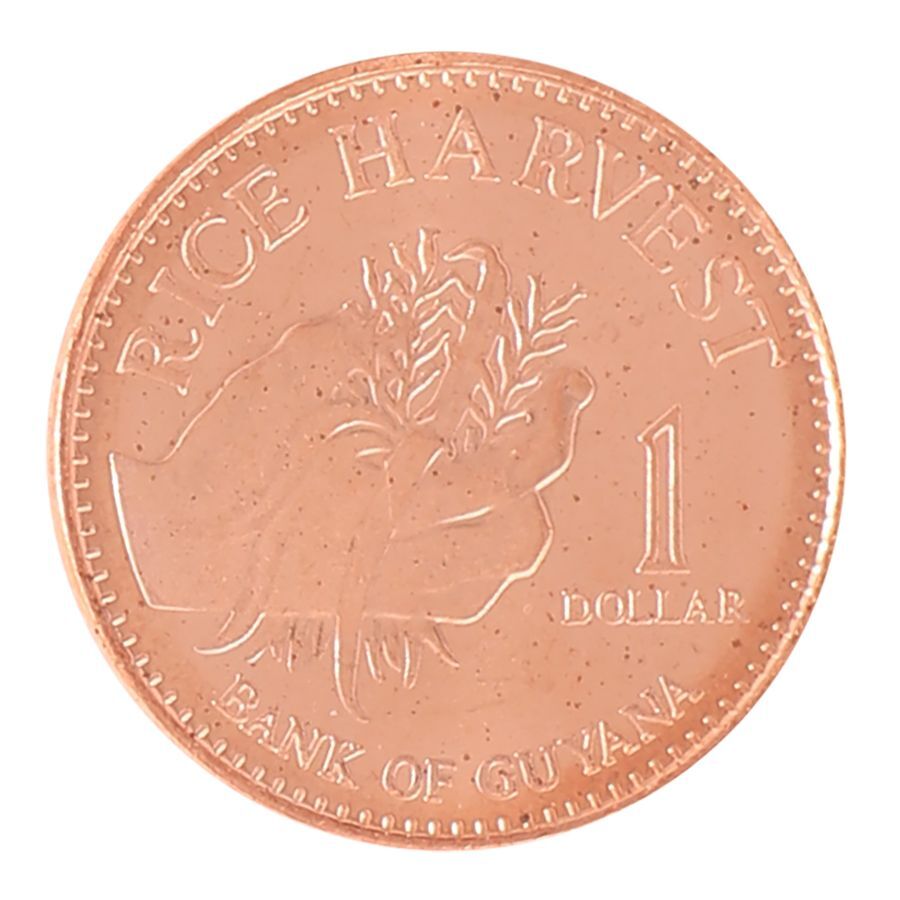 Guyana 1 Dollar, 2015, KM #50, Mint
