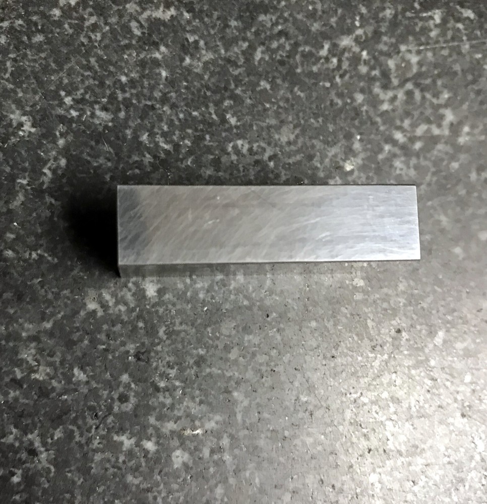 .6000 CARBIDE GAGE BLOCK Grade 2 Rectangular SOLID CARBIDE WRINGS TOGETHER WELL