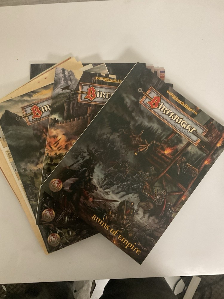 Adv D&D 3100 Birthright Campaign Setting