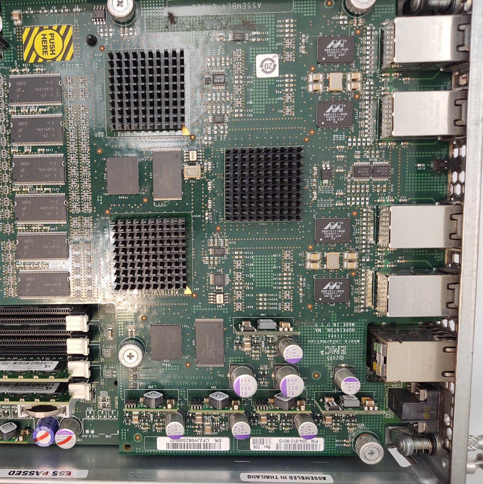 LOT OF 2 100-562-145 EMC CELERRA STORAGE PROCESSOR - FAST SHIPPING