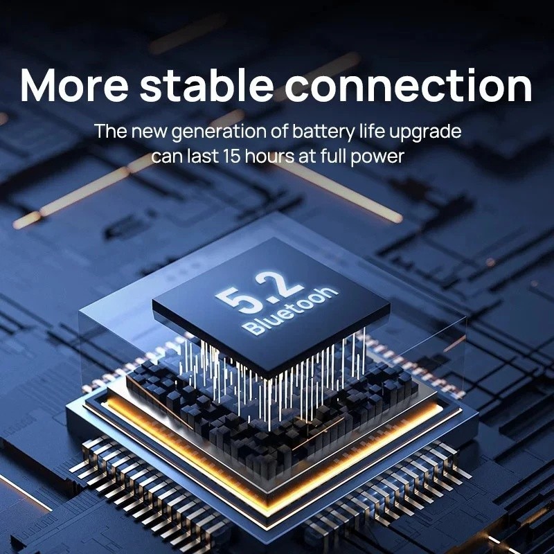 Bluetooth 5.3 Bone Conduction Headphones Wireless Outdoor Sport Headset Earbuds