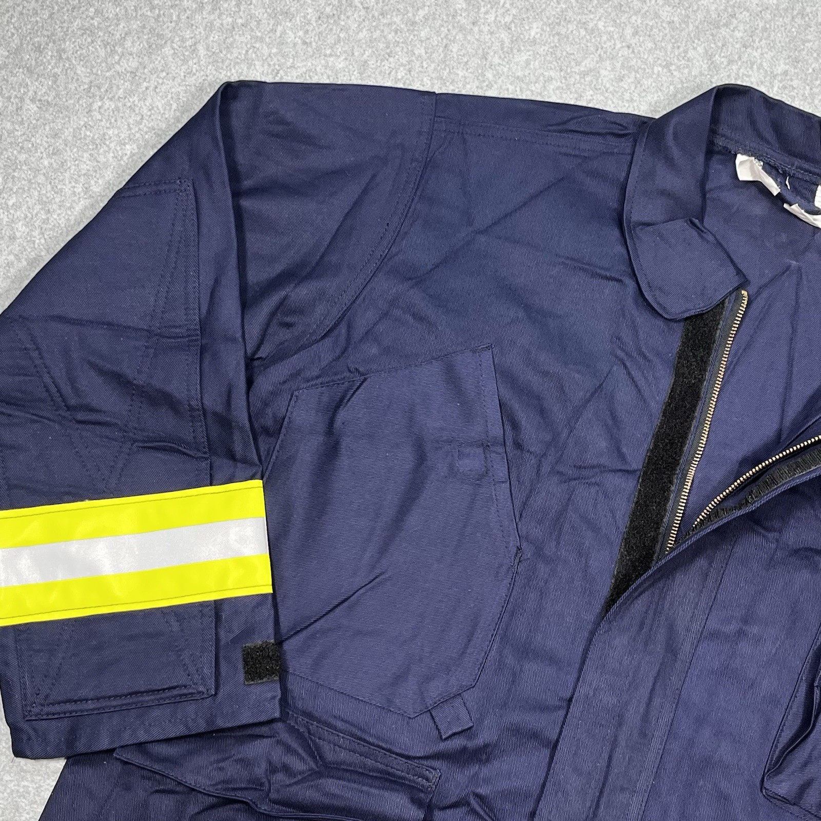 Fyrban FR Lakeland Jacket Coat Men Large Firefighter Rescue Safety Reflector