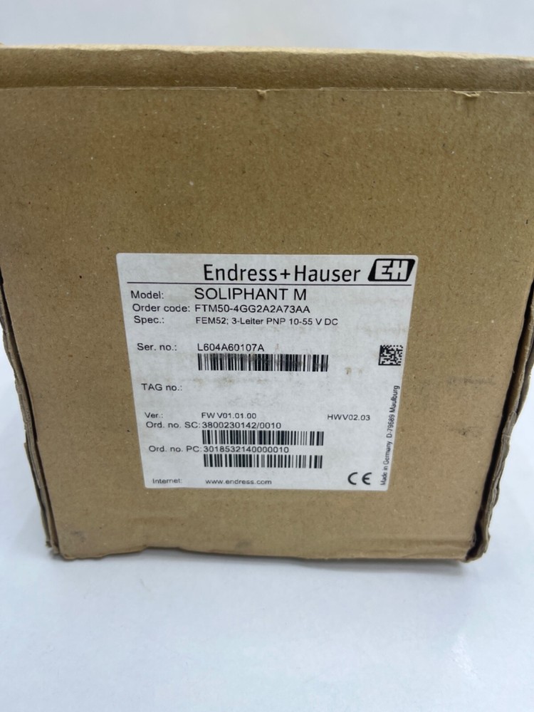Endress Hauser SOLIPHANT M FTM50-4GG2A2A73AA