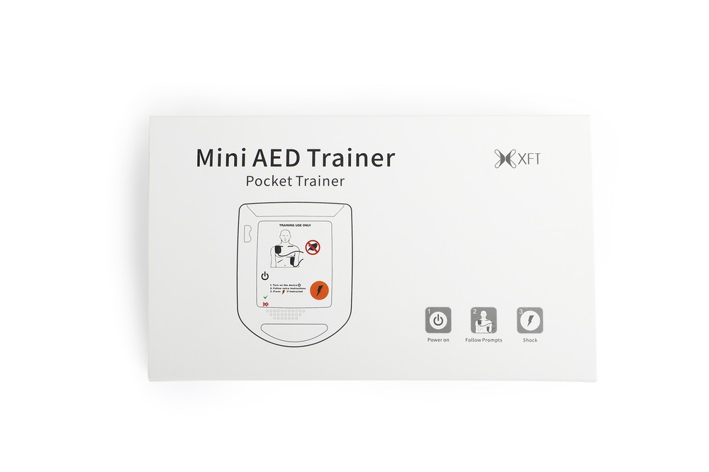 4X Mini AED Trainer XFT-D0009 First Aid Training Teaching Machine Student Study