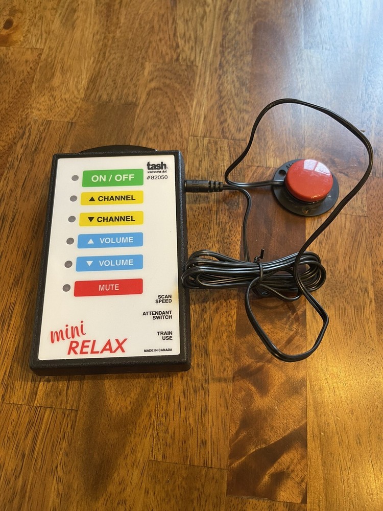 Ablenet Tash Mini Relax IR Remote 82050 With Spec Switch