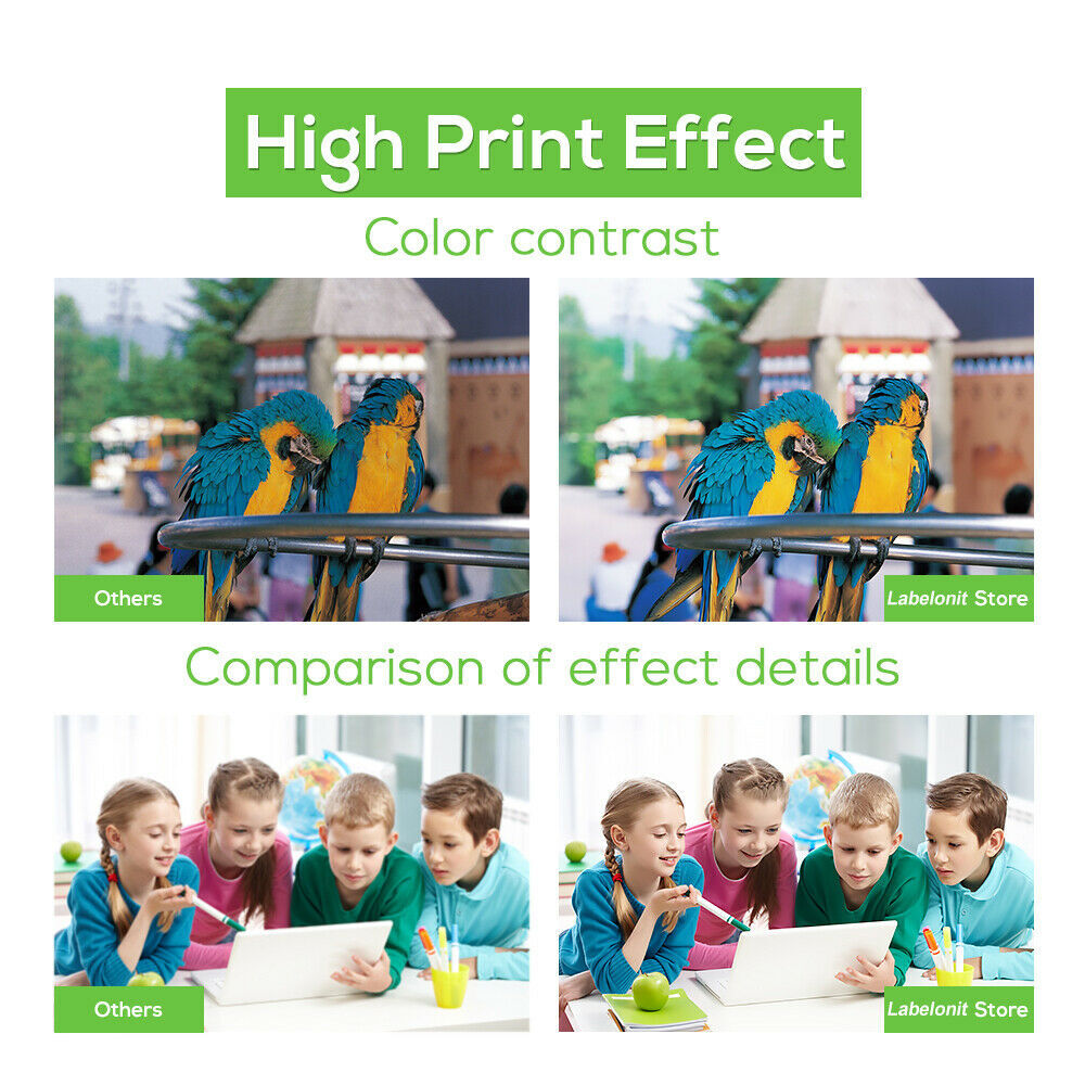 Compatible KP-108IN Color Ink Paper Set 4x6 for Canon Selphy CP1300 1200 910 Lot