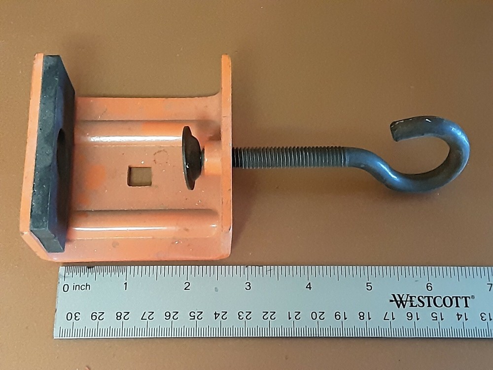 1.75 inch work bench table top screw clamp vise